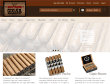 Tablet Screenshot of boutiquecigar.com